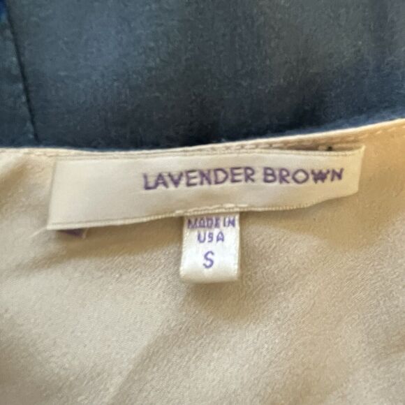 Lavender Brown Boho‎ Crop Strappy Romper Teal Colorful Multicolor Floral Women S - Picture 5 of 8